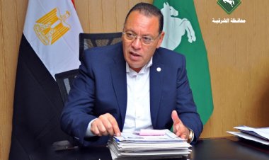 محافظ الشرقية يوجه بسرعة إصلاح الكسر بماسورة مياه الشرب بمنيا القمح