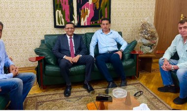 «البلشي» يستقبل لجنة نقابة الصحفيين الفلسطينيين «فرع مصر»