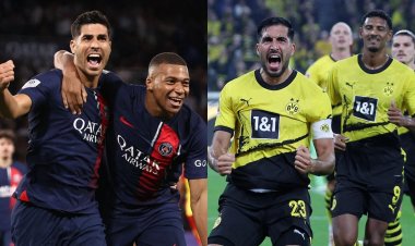 تشكيل باريس ودورتموند في ذهاب نصف نهائي دوري أبطال أوروبا