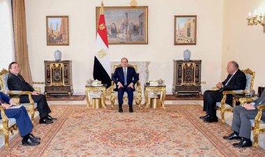 الرئيس السيسي يستقبل وزير الخارجية الإسباني بحضور سامح شكري