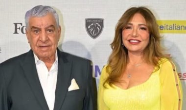 ليلى علوي تلتقي زاهي حواس على هامش مهرجان ماراتيالي السينمائي في إيطاليا