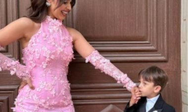 رنا سماحة تشارك جمهورها صورة مع نجلها: «الونس اللي مالي عليا دنيتي»