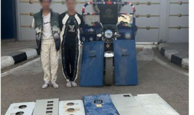 ضبط عاطلين سرقا أجزاء حديدية من كشك كهرباء بالقطامية