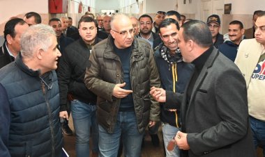 هاني سويلم يتفقد مشروعات الموارد المائية والري بشمال سيناء