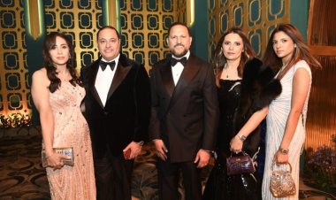عماد زيادة يخطف الأنظار في حفل زفاف ابنة باسل سماقية بالأهرامات بحضور نجوم الفن والمجتمع