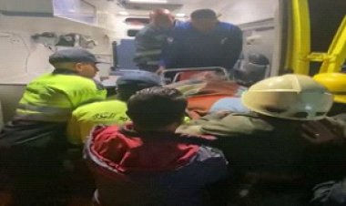 الشرطة تنقل مريضة للمستشفى بمنطقة الساحل 