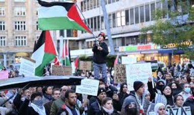مظاهرات جديدة في جميع أنحاء أوروبا لوقف الحرب على غزة