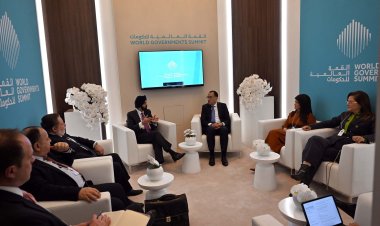 بن راشد آل مكتوم يستقبل رئيس مجلس الوزراء المصري