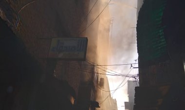 السيطرة على حريق درب آية بالموسكي 