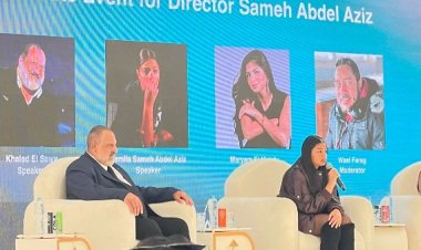 "اللي خلف مماتش".. ابنة المخرج سامح عبد العزيز تهديه رسال مؤثرة في فيلمها القصير