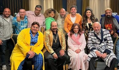 بصورة من الكواليس.. هشام ماجد يشوق جمهوره للجزء الخامس من مسلسل اللعبة  