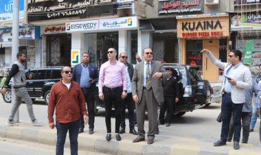 محافظ كفرالشيخ يقود حملة لإزالة الإشغالات والتعديات بشوارع العاصمة