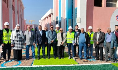 رئيس مياه الشرب والصرف الصحي يتفقد مشروعات مبادرة «حياة كريمة» بالقليوبية