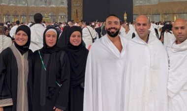 مريم عامر منيب تشارك صورة مؤثرة أمام الكعبة مستخدمة الذكاء الاصطناعي وتدعو لخطيبها الراحل