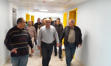 تقدم أعمال مشروع مستشفى شفاء الأطفال بمدينة سوهاج الجديدة على مساحة 5.6 فدان