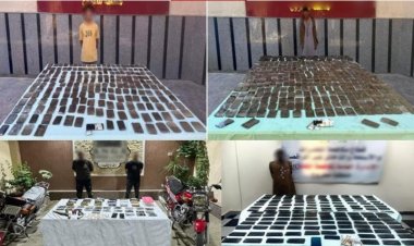 مصرع عنصرين شديدي الخطورة وضبط بؤر إجرامية بحوزتهم مواد مخدرة وأسلحة نارية