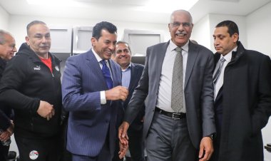وزير الرياضة يهنئ منتخب مصر بالفوز على نيوزيلندا