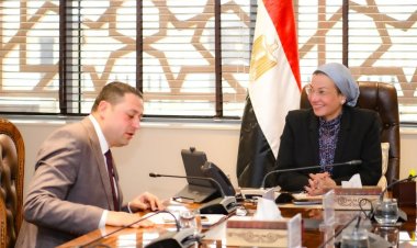 وزيرة البيئة تلتقي بنائب محافظة كفر الشيخ لمناقشة عدد من الملفات