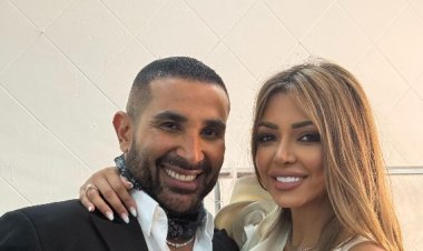 علياء بسبوني تعود إلى القاهرة للاطمئنان على حالة زوجها أحمد سعد بعد الحادث