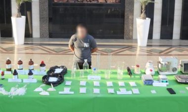 ضبط عنصر إجرامي بالقليوبية جلب مواد كيميائية لتصنيع مخدر الميفدرون بقيمة 4 ملايين جنيه