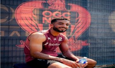 محمد عبدالمنعم يعود إلى تدريبات نيس استعدادا للموسم الجديد