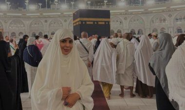 إلهام الفضالة تؤدي مناسك العمرة بعد براءتها من تهمة بث أخبار كاذبة