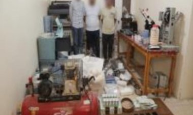 سقوط أخطر تشكيل عصابي تخصص في تصنيع  المخدرات بالشرقية