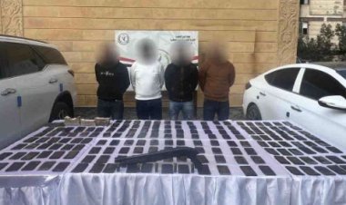 سقوط تشكيل عصابى لتجارة المخدرات فى القاهرة بحوزتهم 17 كيلو حشيش 