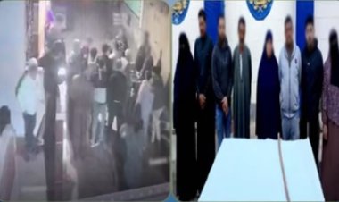 كشف ملابسات فيديو مشاجرة بسبب خلافات ميراث في كفر الشيخ وضبط المتهمين