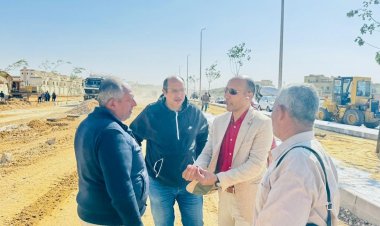 دفع العمل بمشروعات الطرق بالتجمع الثالث والامتداد الشرقي والتجمع السادس بالقاهرة الجديدة