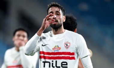 عدي الدباغ مهاجم نادي الزمالك يتعرض لحادث سير مروع