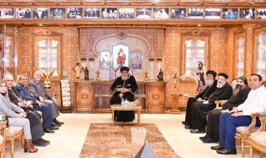 البابا تواضروس يستقبل الأمين العام لمجلس كنائس الشرق الأوسط