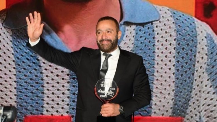 أحمد السقا يشكر جمهوره بعد تكريمه في حفل دير جيست 2025