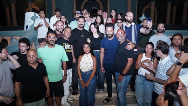 معتصم النهار يحتفل بانتهاء تصوير مسلسل "أنا أنت أنت مش أنا"