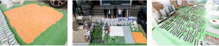 الأمن يضبط مخدرات بالقاهرة والجيزة ب270 مليون جنيه 