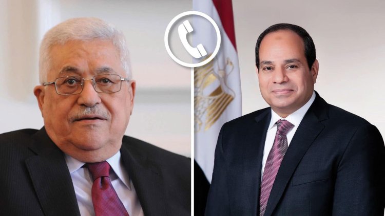 الرئيس السيسي يهنئ نظيره الفلسطيني بمناسبة عيد الفطر