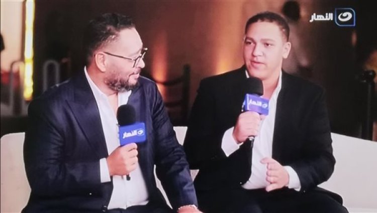 حمزة نجل أحمد رزق في أول ظهور إعلامي: «بدرس سينما وعايز أنجح من غير واسطة»