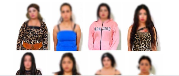 ضبط 8 سيدات لقيامهن بممارسة الأعمال المنافية للآداب بمقابل مالى بالدقهلية