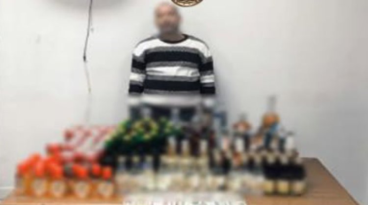 ضبط "مسجل خطر" يروج مشروبات كحولية مغشوشة ومجهولة المصدر بالدقهلية