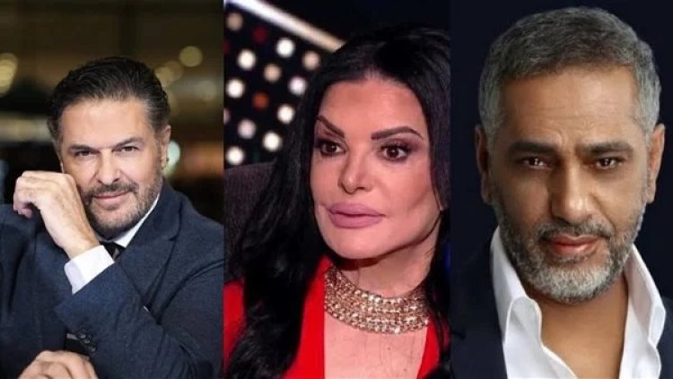 نضال الأحمدية تعتذر من راغب علامة بسبب فضل شاكر