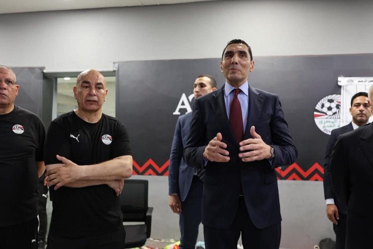 وزير الرياضة وأبو ريدة يدعمان المنتخب الوطني بعد ودية روسيا
