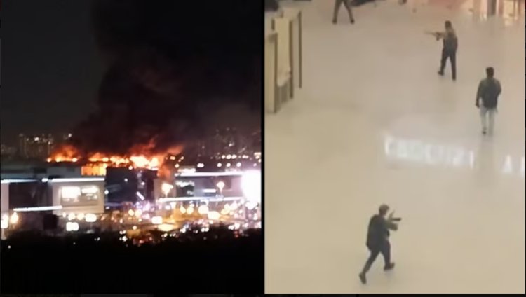 عاجل.. مقتل وإصابة 170 روسيا بنيران مسلحين في موسكو