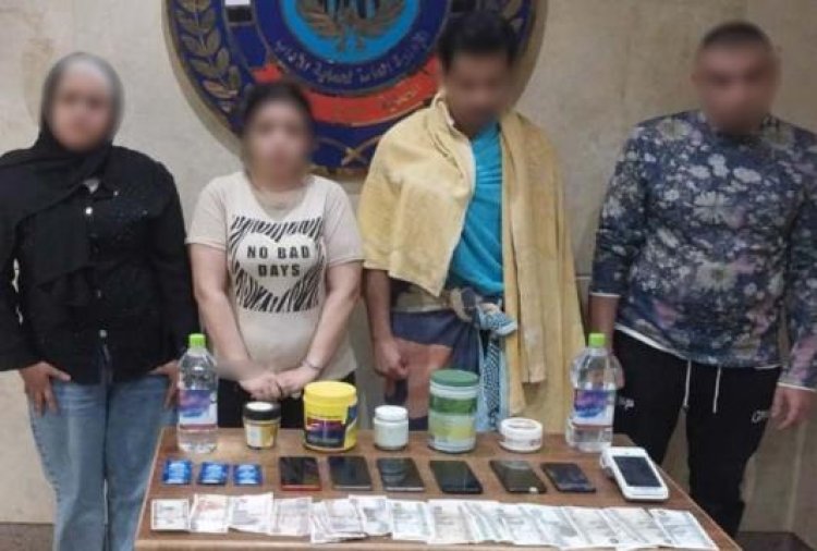 ضبط نادى صحى غير مرخص لممارسة أعمال منافية للآداب بالعجوزة