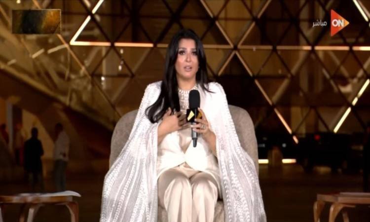منى الشاذلي: المتحف المصري الكبير هو نجم الحفل الليلة