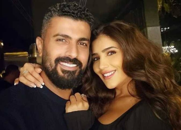 محمد سامي يتغزل في مي عمر: خلقني لتكوني النعمة التي ترهق والشغف الذي لا شفاء منه