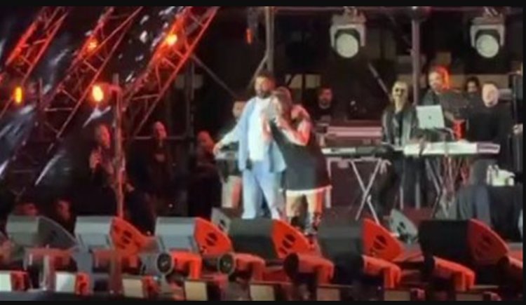 أحمد سعد يشارك ابنته الغناء في حفل ضخم ويكشف موعد ألبومه الجديد