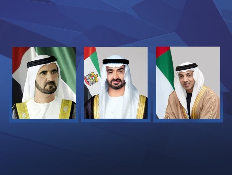 رئيس الإمارات ونائباه يهنئون قادة الدول العربية والإسلامية بعيد الفطر