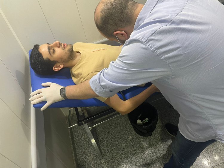 تيام نجل مصطفى قمر يتعرض لوعكة صحية