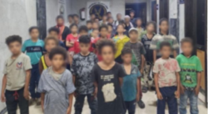 ضبط 35 طفلًا خلال تسولهم بشوارع القاهرة والجيزة