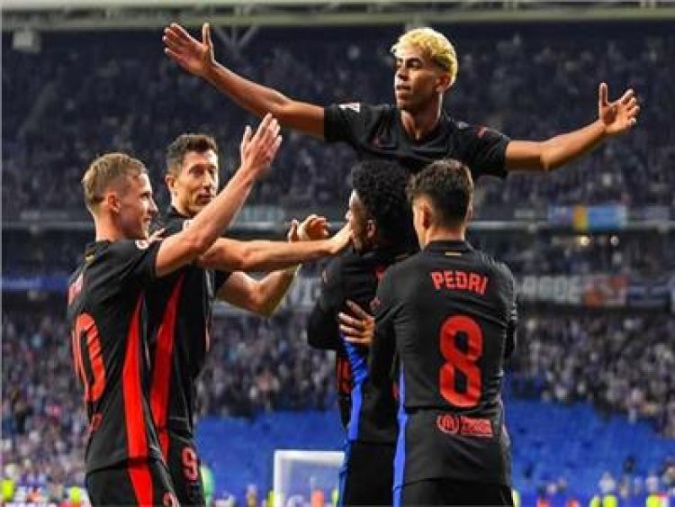 برشلونة يحسم لقب الدوري رسميا بالفوز على إسبانيول